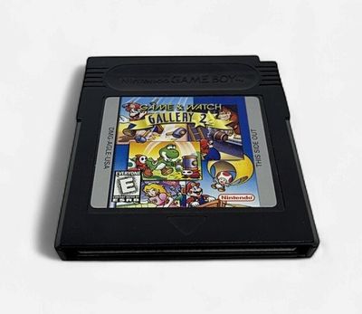Nintendo Game and Watch Gallery 2 Game Cartridge “Clean Label”
