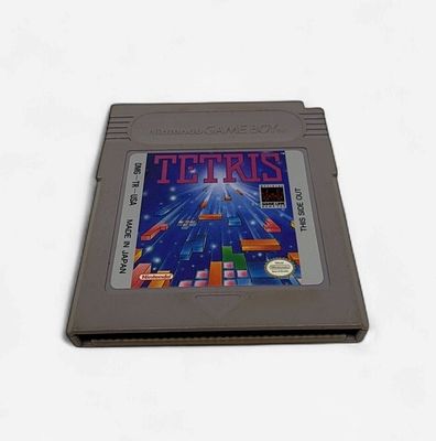 Nintendo Tetris Gameboy Game Cartridge “Clean Label”