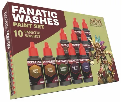 The Army Painter Fanatic Washes Paint Set