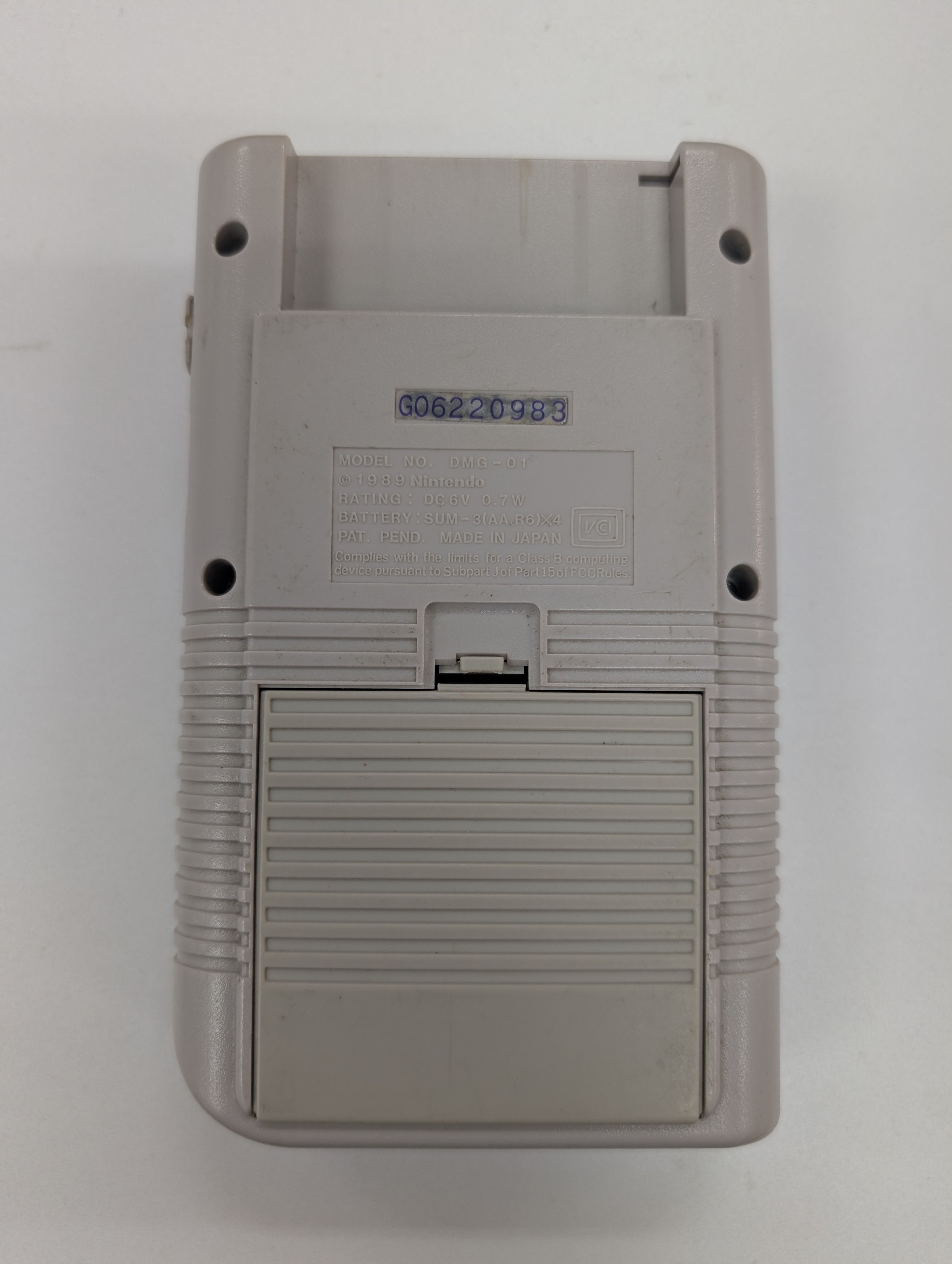 Nintendo Game Boy Original Gray DMG-01 Handheld Console 1989 Working (used) view 3