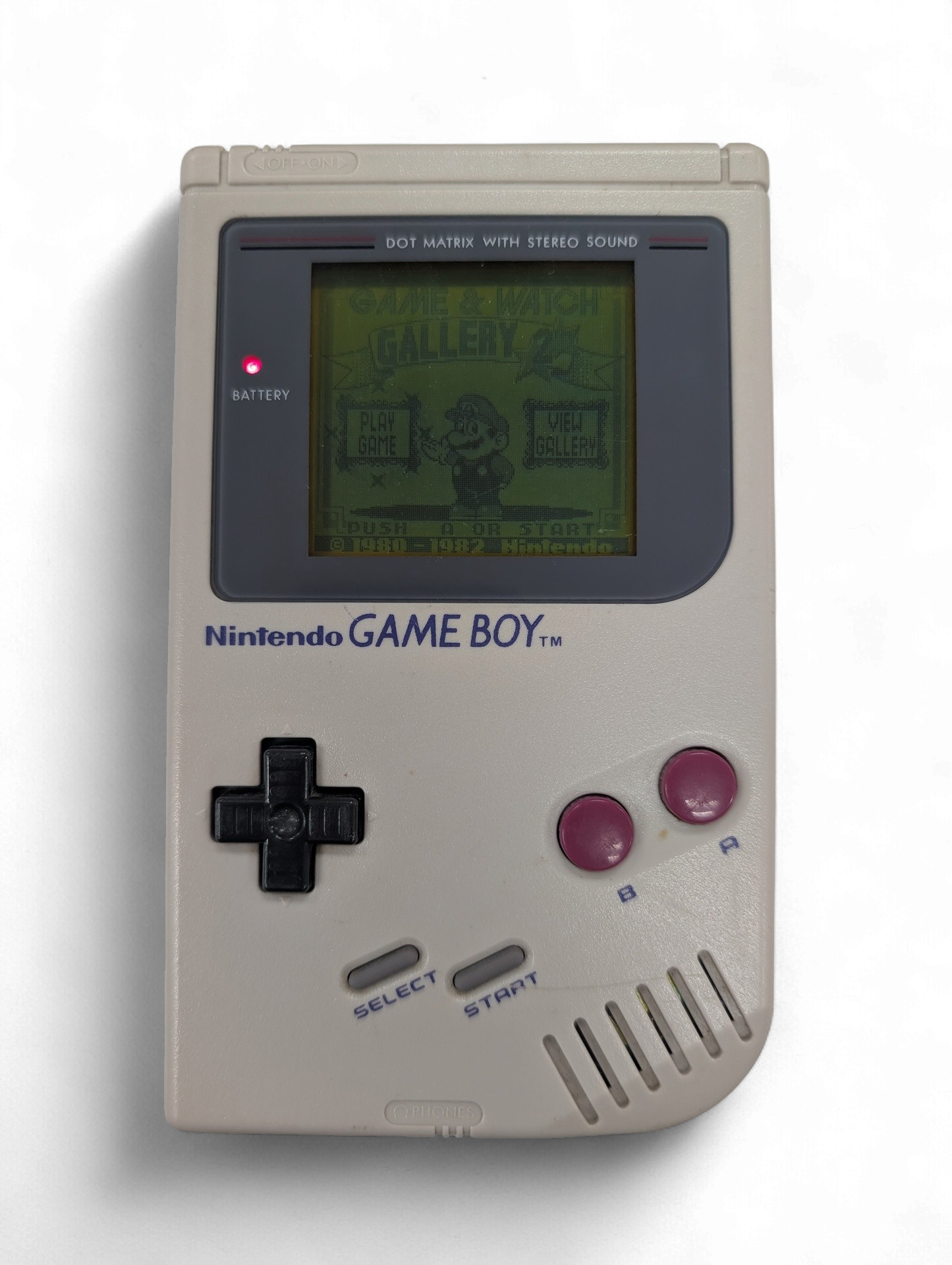 Nintendo Game Boy Original Gray DMG-01 Handheld Console 1989 Working (used)