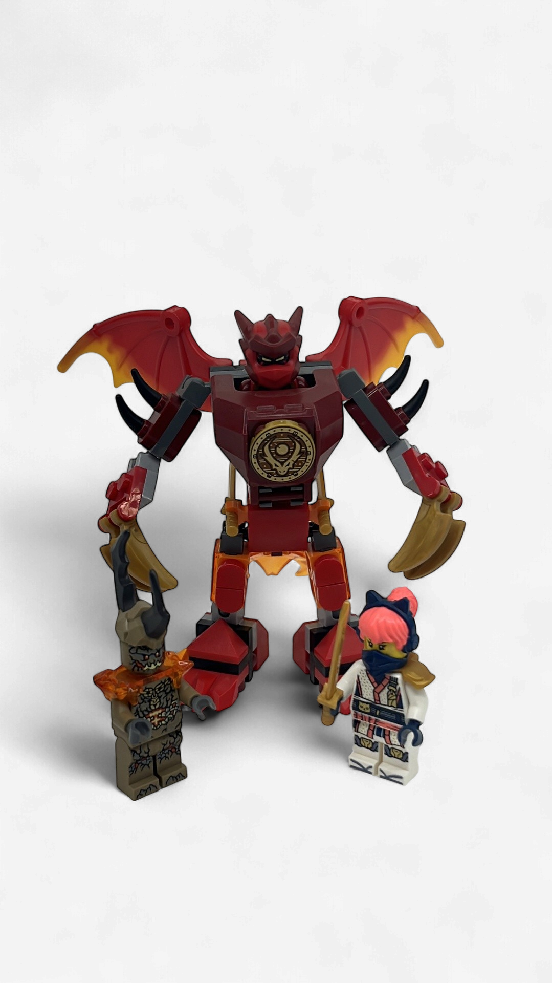 Lego 71851 Ninjago Kai’s Dragon Mech Battle Pack 2026 (used) Incomplete