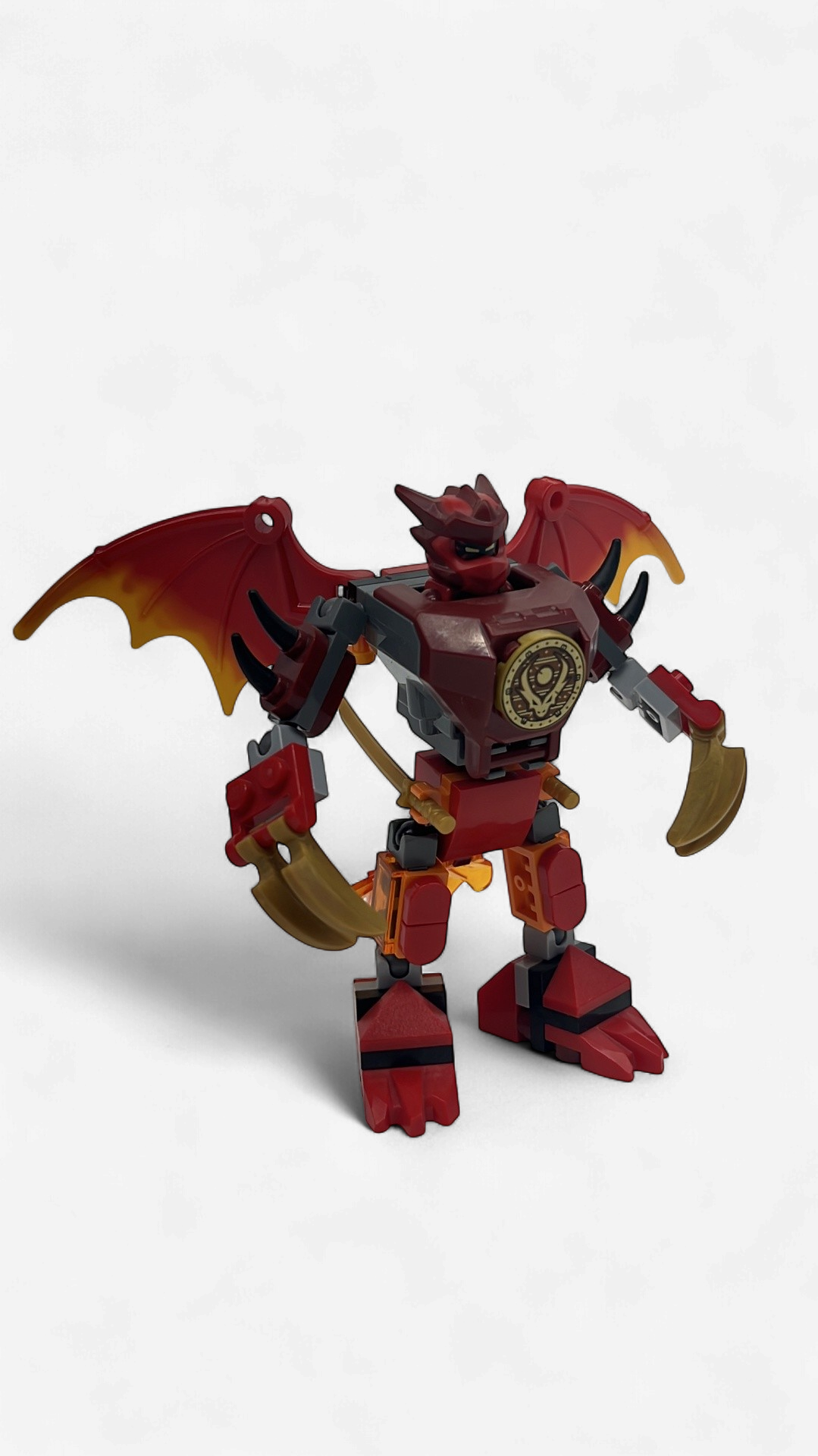 Lego 71851 Ninjago Kai’s Dragon Mech Battle Pack 2026 (used) Incomplete view 2