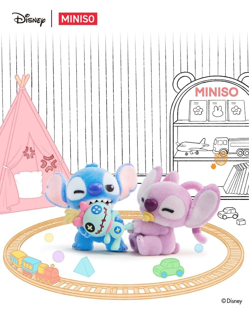 MINISO Disney Stitch Mischief Kindergarten Collection Blind Box Figure view 2