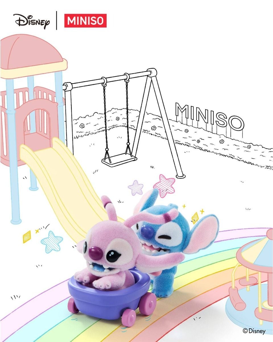 MINISO Disney Stitch Mischief Kindergarten Collection Blind Box Figure view 3