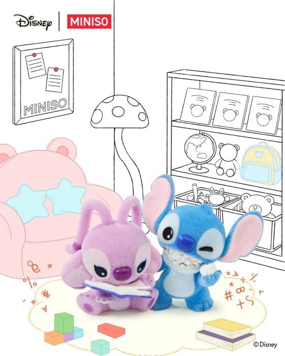 MINISO Disney Stitch Mischief Kindergarten Collection Blind Box Figure view 5