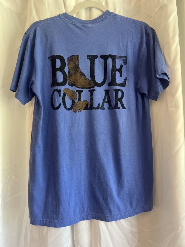 Bella cotton blue collar