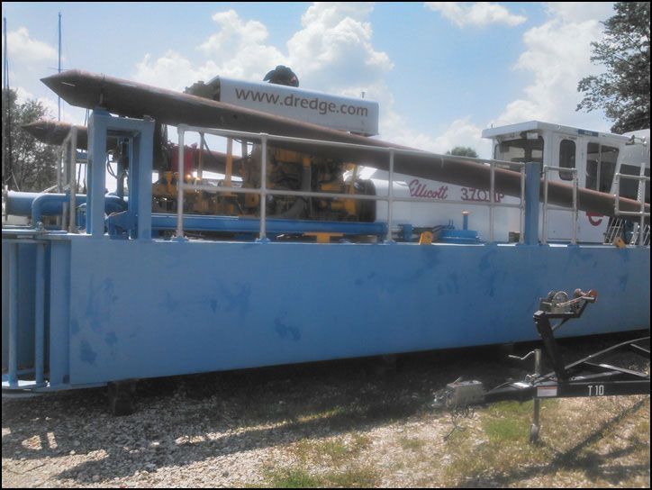 10″ Ellicott Model 370-HP Used Dredge