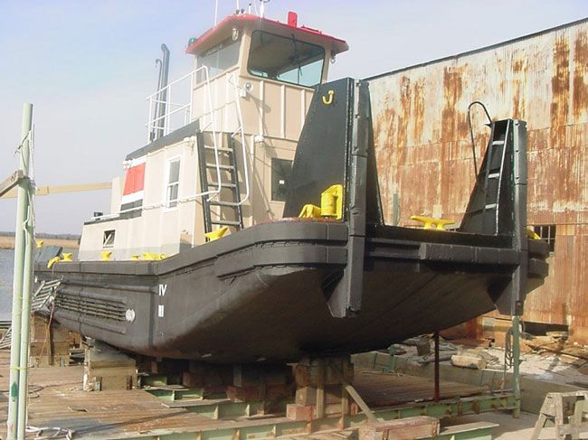 BT920: PRICED FOR IMMEDIATE SALE!! 1970 River/Bay Push Boat Rebuilt in 2006
