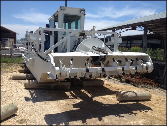 IMS 5012LP Used Auger Dredge, Very Low Hours
