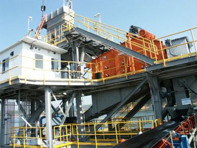 UD433 – 12″ Sand & Gravel Used Dredge with Process Plant