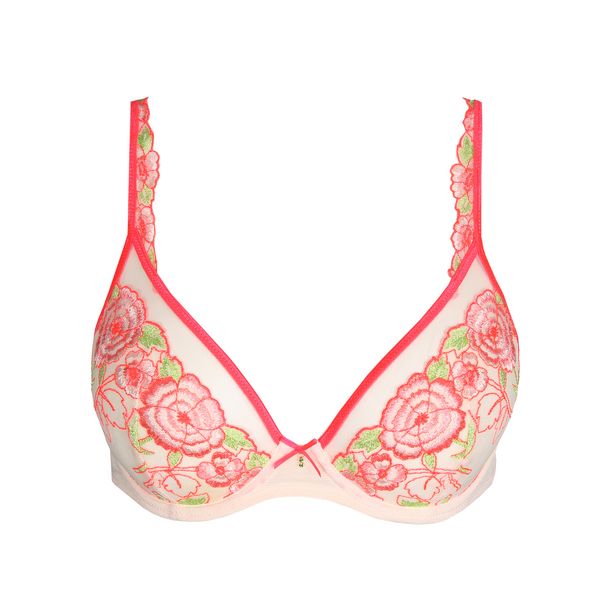 Marie Jo Ayama Plunge Bra 0102782, Color: Fruit Punch, Band: 34, Cup: B