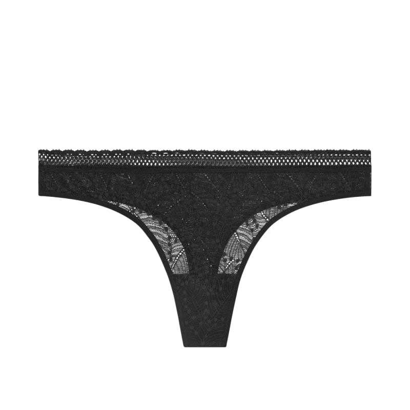 Simone Perele Comete Tanga 12S710, Color: Black, Size: 1-XS