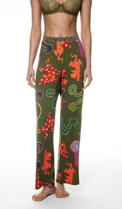 Mey Serie Love Circus Pants 1220014, Color: Pineforest, Size: M