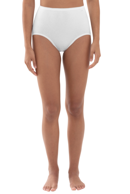 Mey Serie Triniti Waist Pant 89344, Color: White, Size: 38/40 (S/M)