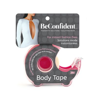 BeConfident 3M Body Tape with Dispenser, Double Sided Tape