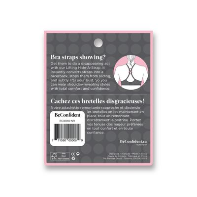 BeConfident Racer Back Bra Clip 3-Pack