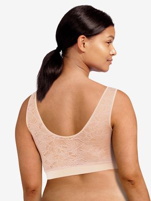 Chantelle Soft Stretch V Back Bralette with Lace C11G1