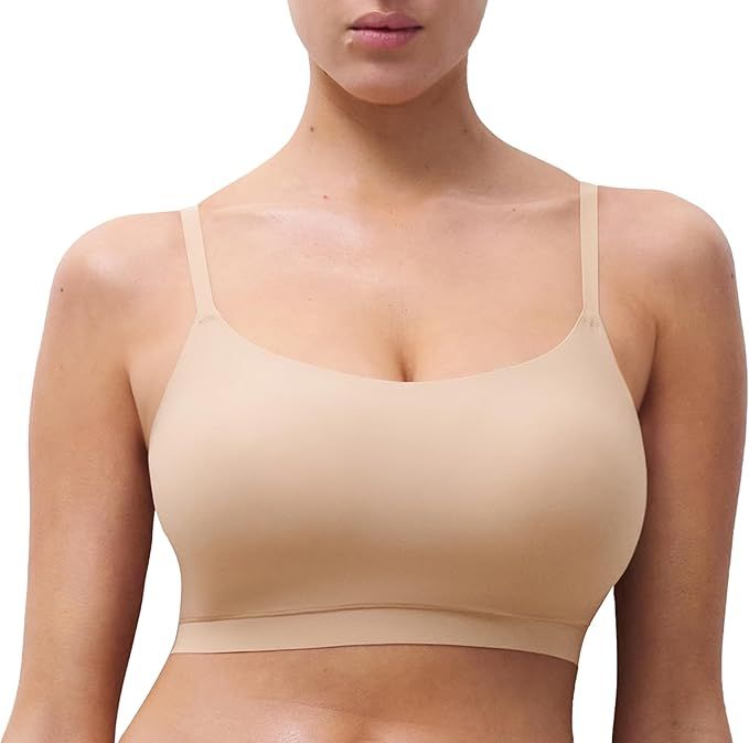 Chantelle Soft Stretch Padded Bralette 16A2, Color: Nude, Size: XS-S