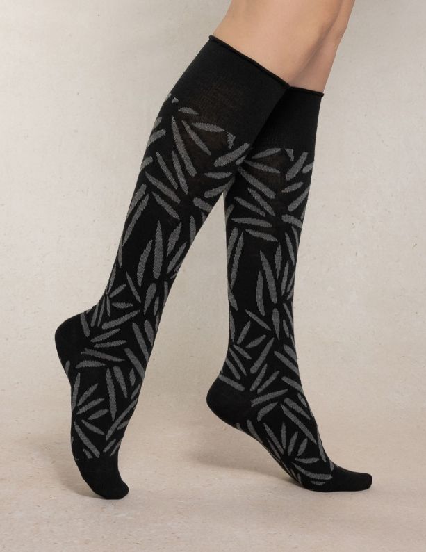 BleuForet Fine Wool Knee High Socks 6561