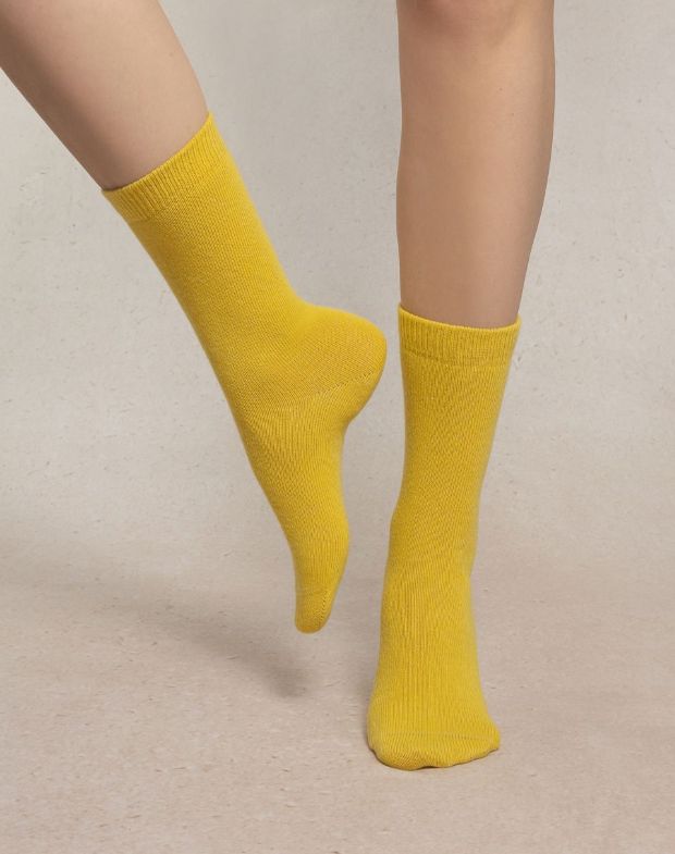 Bleuforet Cashmere and Wool Socks 6095, Color: Pollen CR2, Size: 39/41