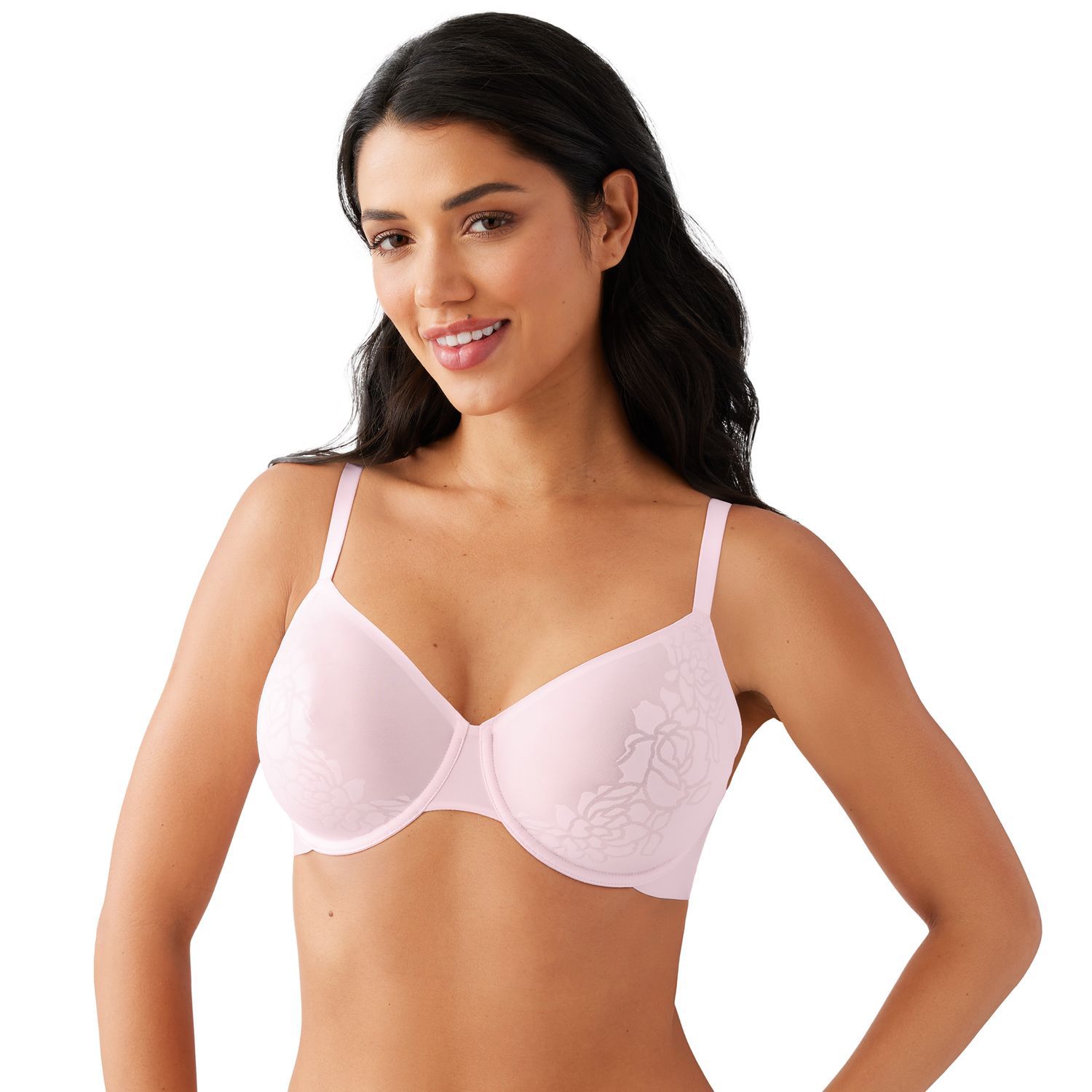 Wacoal Confidence Boost Underwire 855380, Color: Ballet Slipper, Band: 36, Cup: E