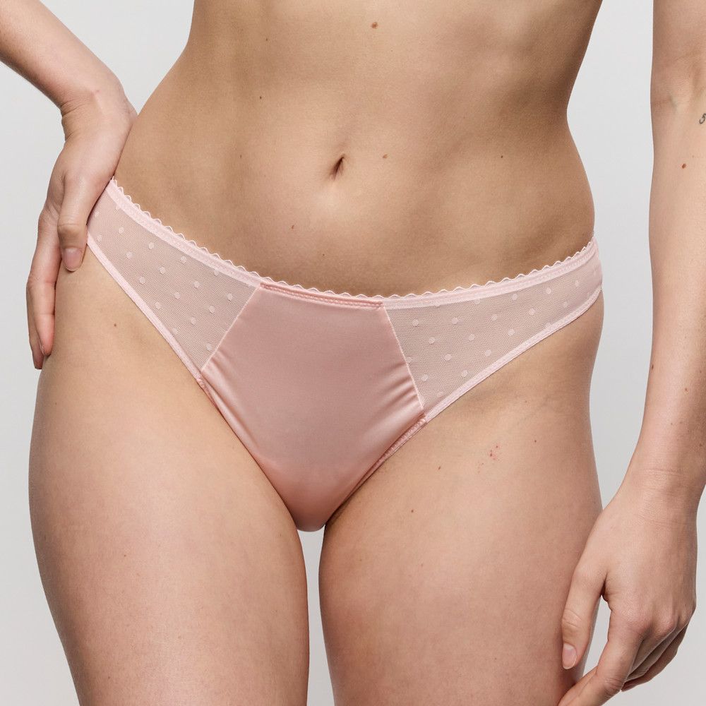 Marie Jo Noova Thong 0603000, Color: Gardenia Rose, Size: S