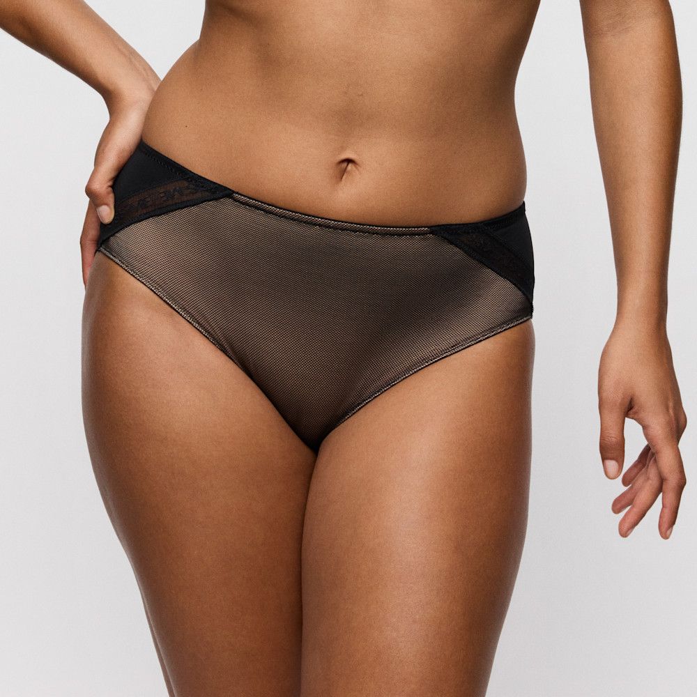 Prima Donna Twist Cools Full Brief 0542561, Color: Black, Size: M