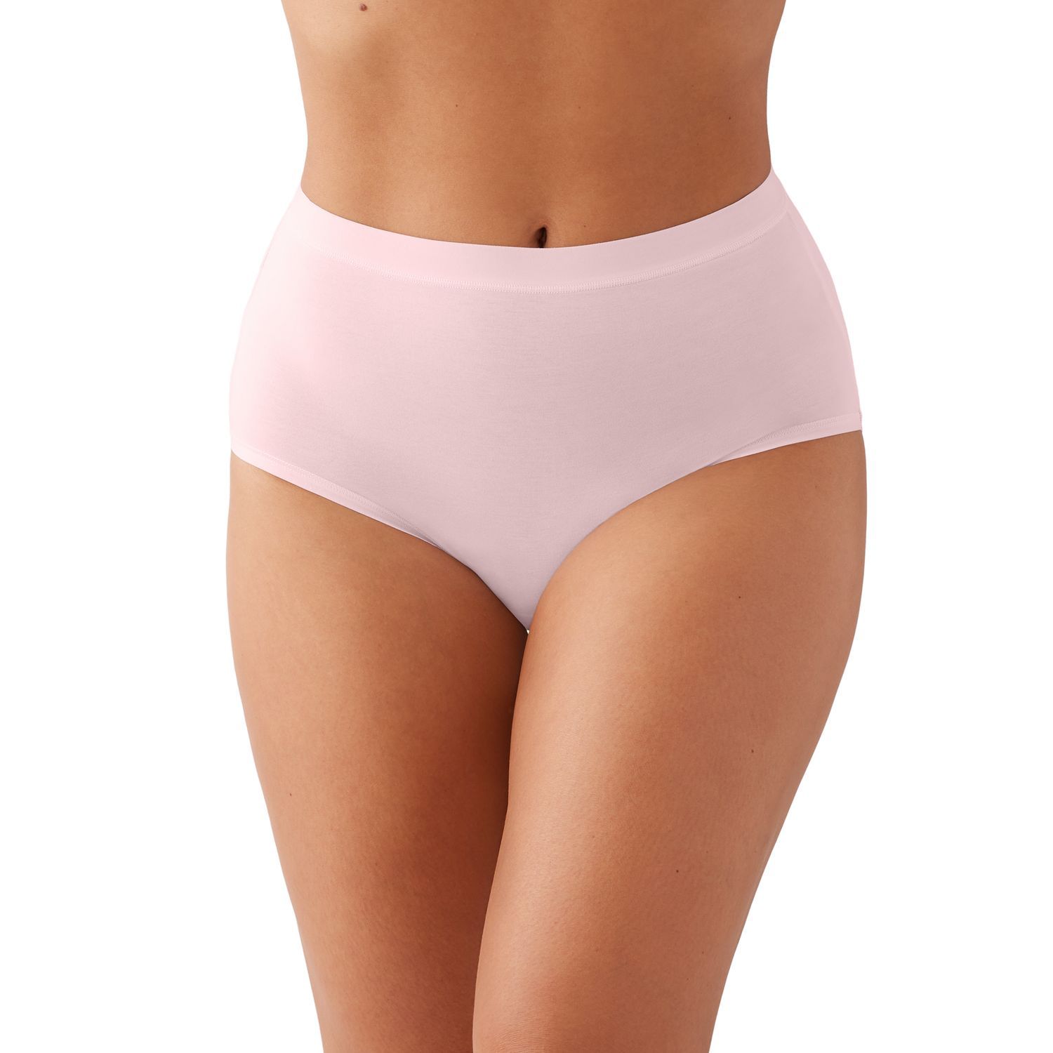 Wacoal Understated Cotton Brief 875362, Color: Ballet Slipper, Size: S