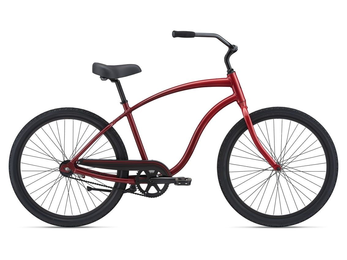 Simple Single Metallic Red