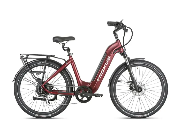TROXUS TRAX 1.0, STEP-THRU, 500/15, RED,  SMALL