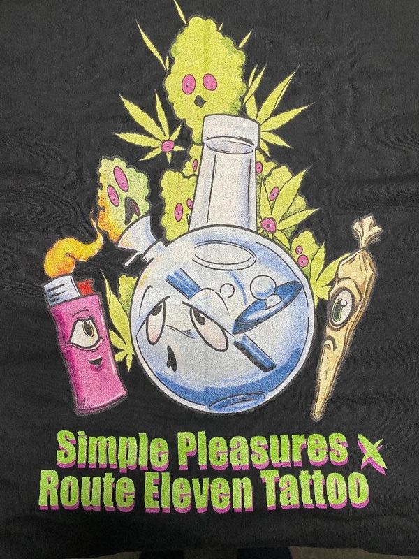 Simple Pleasures x Route 11 Tshirt