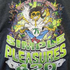 Simple Pleasures 420 Hoodie, Size: Small
