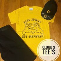 Cloud 9 Pass Joints not Judgement T Shirt, Color: Yellow, Size: Small