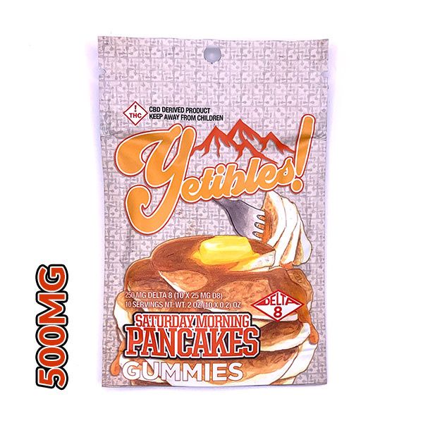 Yetibles THC-O 500mg Gummies Pancake