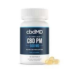 CBDMD PM Softgel Capsules 500mg