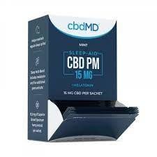 CBDMD Tincture Sachet 15mg PM Melatonin
