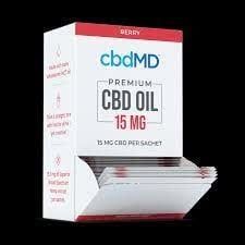 CBDMD Tincture Sachet 15mg Berry