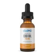 CBDMD 750mg 30ml CBD Oil Broad Spectrum Orange