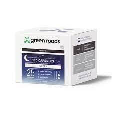 Green Roads 25mg Each CBD Sleep Capsules 30ct