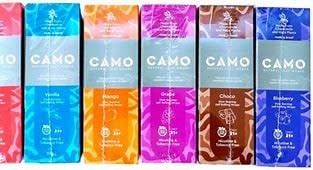 Camo Natural Leaf Wrap 5pk Green Apple