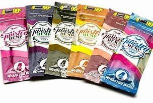 Twisted Hemp Wrap 4pk Sweet