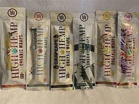 High Hemp CBD Organic Wrap 2pk Original