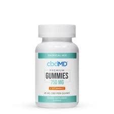 CBDMD 750mg Vitamin C Gummies 30 ct