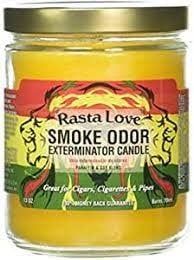 Smoke Odor Candle Rasta Love