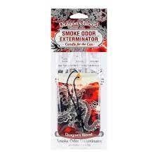 Smoke Odor Car Hanger Dragons Blood