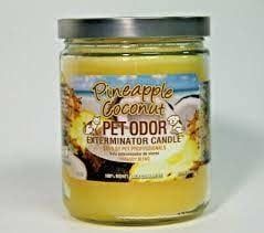 Smoke Odor Candle Pineapple Coconut