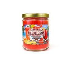Smoke Odor Candle Caribbean Punch