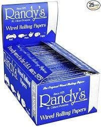 Randy&#39;s Wired Blue 1 1/4 Rolling Papers