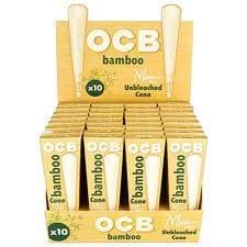 OCB Bamboo Cones Mini 70mm x10